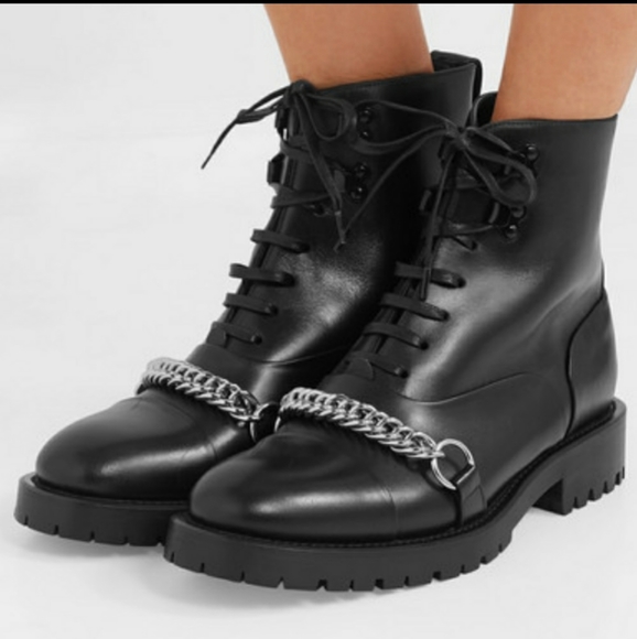 burberry combat boots
